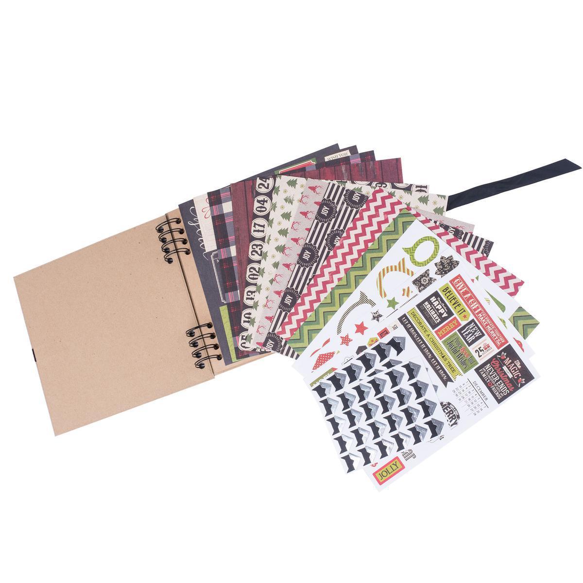 Coffret scrapbooking enfant - Plastique - Multicolore