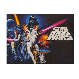 Toile imprimée Star Wars - Coton et polyester - 60 x 80 cm - 3 modèles au choix