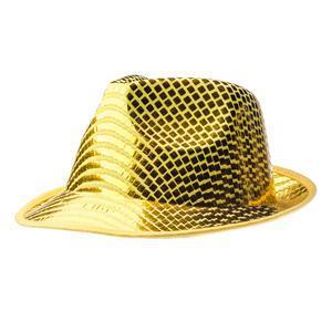 Chapeau disco - Polyester - 20 x 15 x 10 cm - Différents coloris