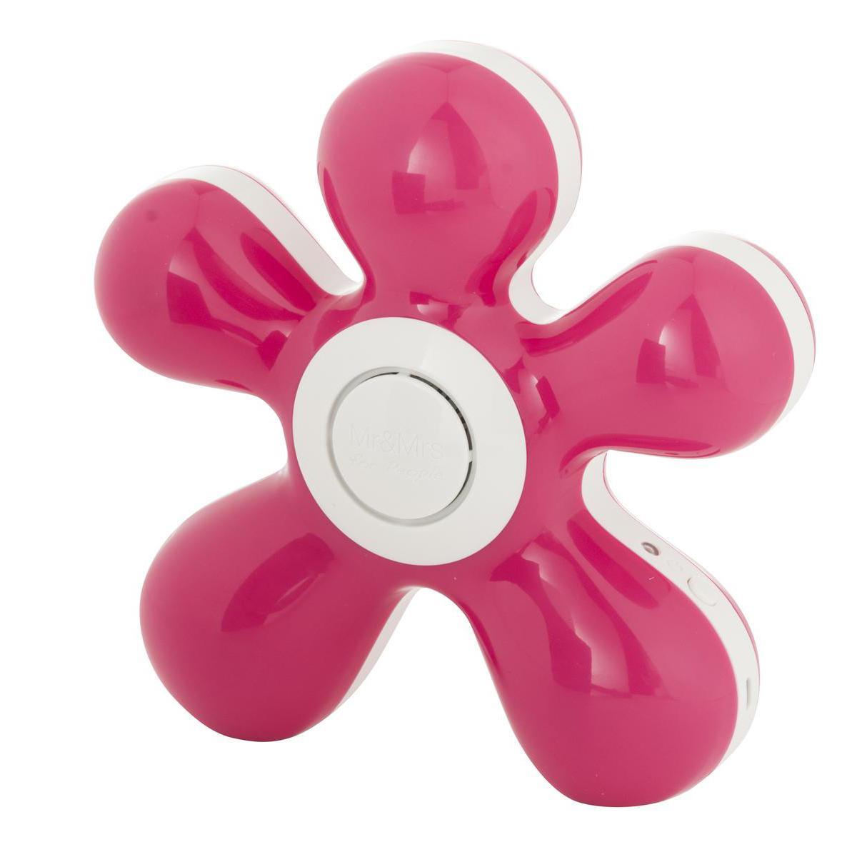 Diffuseur électrique à capsule Fiorello - Plastique - 18,5 x 17,5 cm - Rose fuchsia