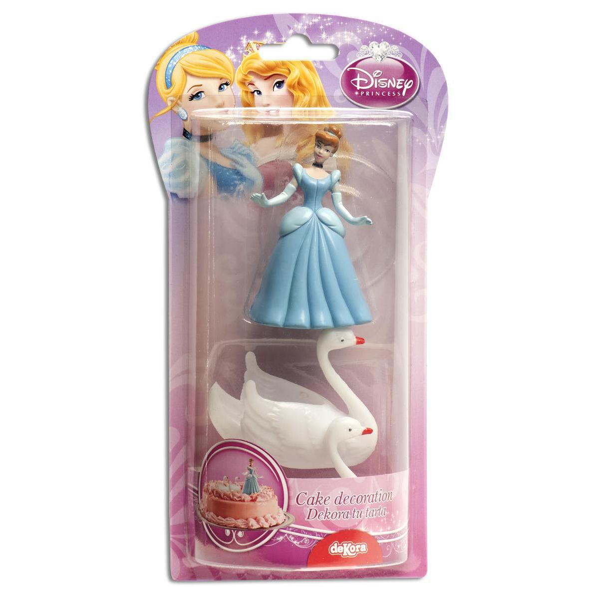 Figurine pour pâtisserie Princesses - PVC - 9 cm - Multicolore
