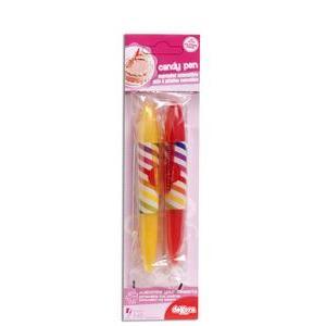 Stylo déco alimentaire - 22 g - Goût fraise et citron