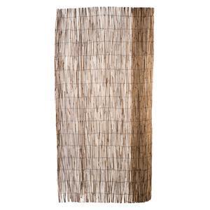 Canisse en rouleau - Roseau naturel - 1,5 x 1 m - Marron naturel