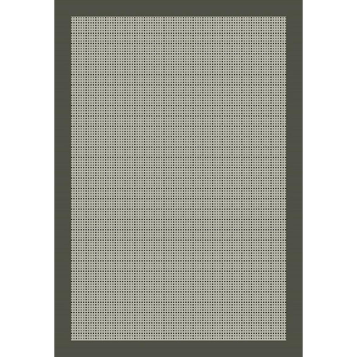 Tapis d'extérieur velours - 100 % Polypropylène - 120 x 170 cm - Gris