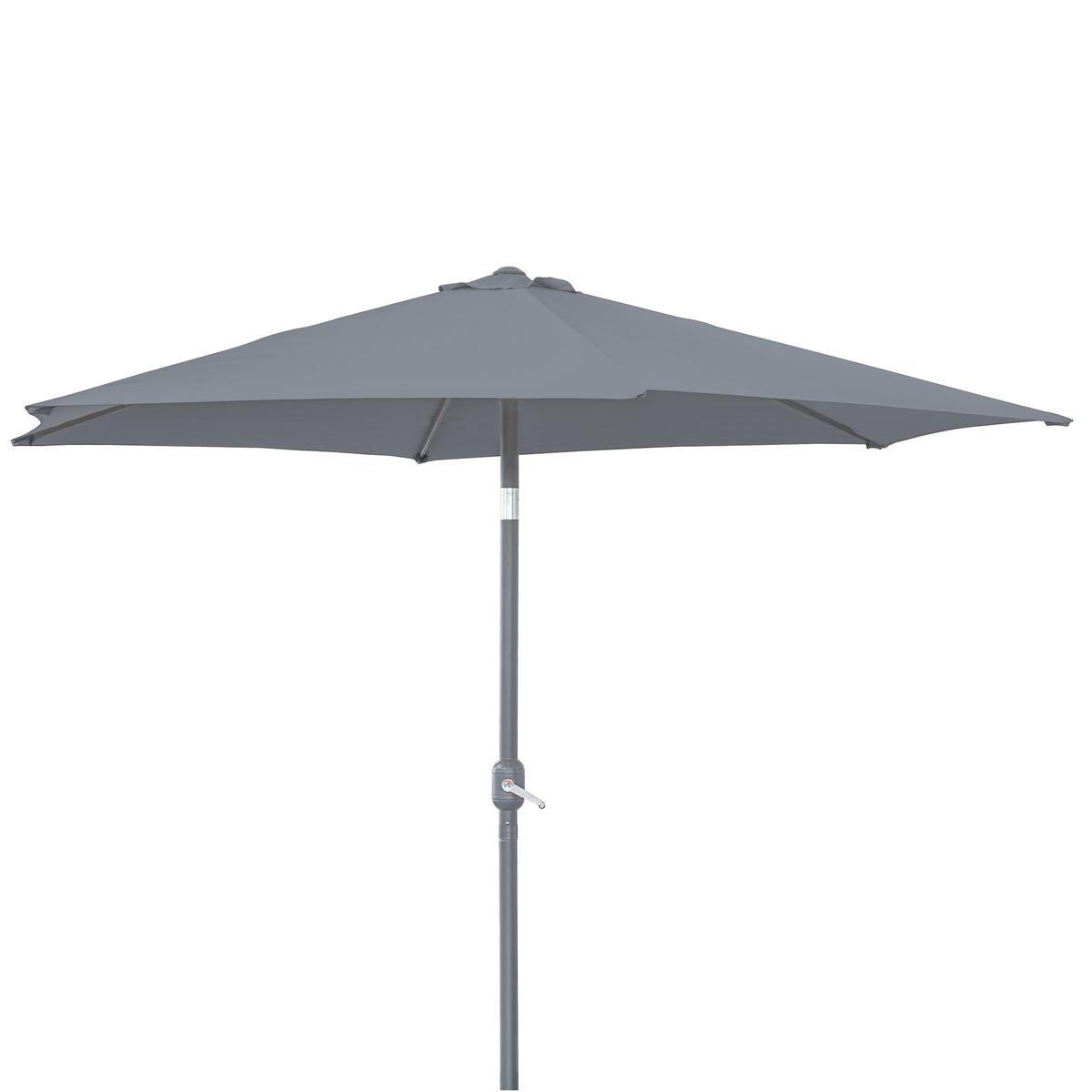 Parasol Héra - ø 3 x H 2.5 m - Différents modèles - Greige - MOOREA