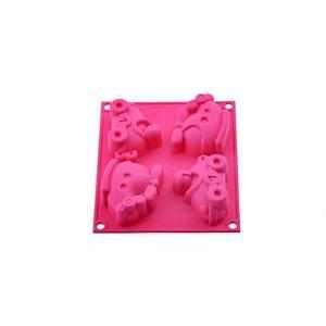 Mini plaque Racing - Silicone - Rose