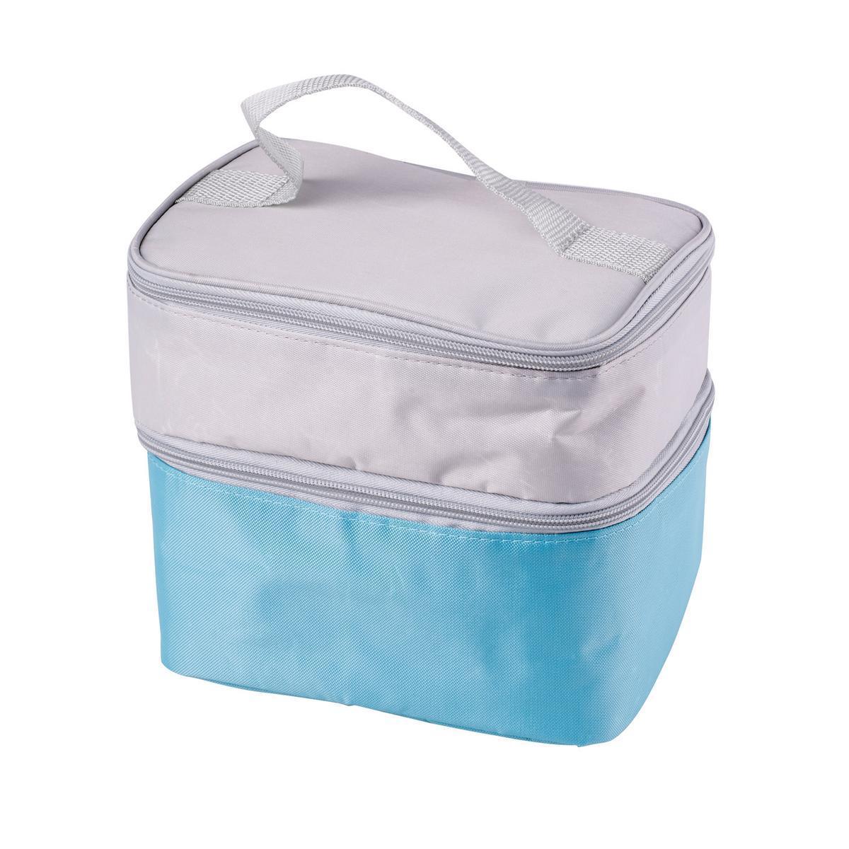 Lunch bag isothèrme 4 L - Polyester et polyethylène - 20 x 15 x 19 cm - Différents coloris