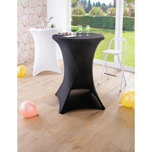 Housse pour mange-debout Party - ø 80 cm - Noir - MOOREA