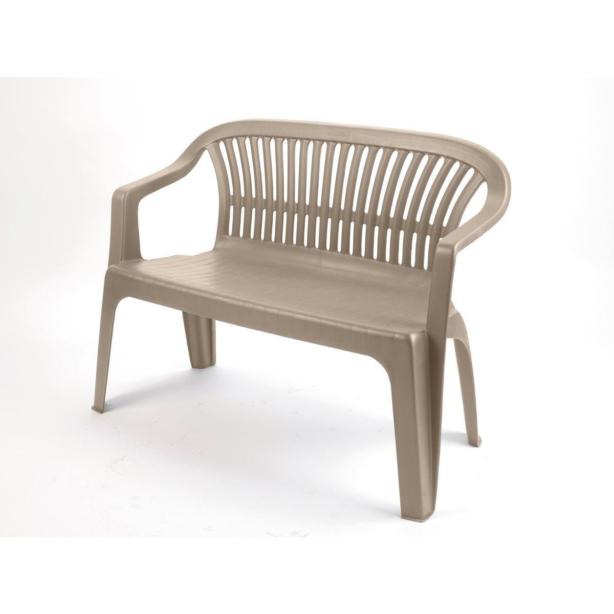 Banc de jardin - Marron