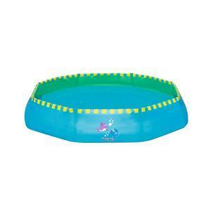 Piscine pliable pour enfant - PVC - Ø 99 x H 20 cm - Bleu