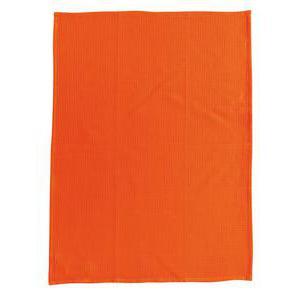 3 torchons - 100 % coton - 50 x 70 cm - Orange