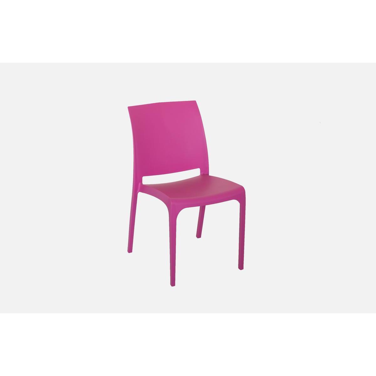 Chaise Volga - Rose fuchsia