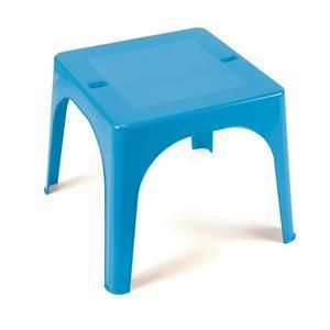 Table enfant - Polypropylène - 59 x 59 x H 47 cm - Bleu