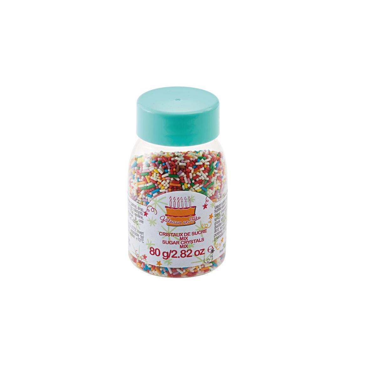 Vermicels colorés - 80 g - Multicolore