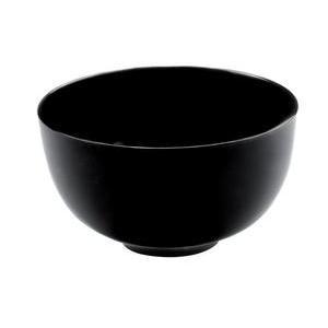 6 verrines bol - Plastique - Ø 8,3 cm - Noir