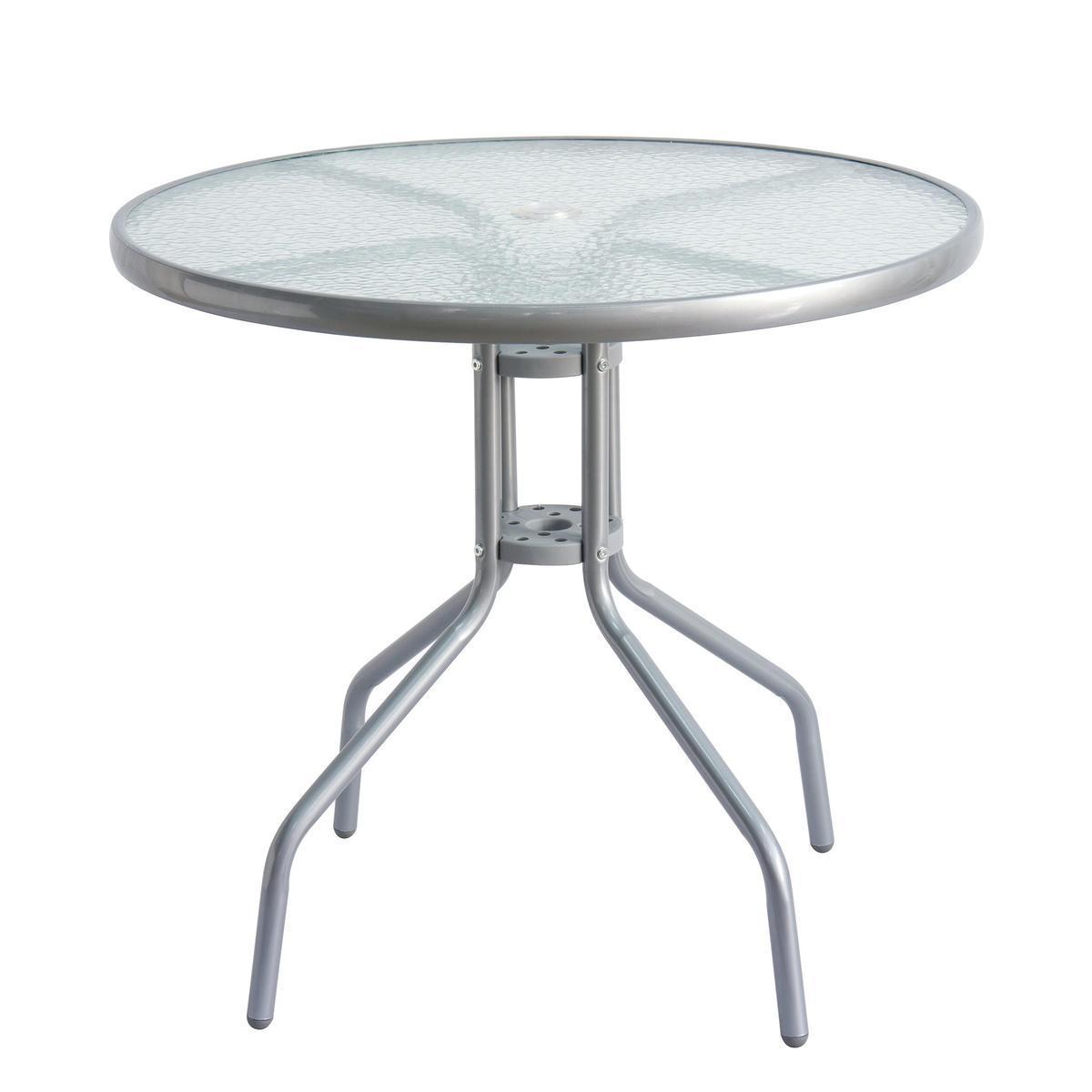 Table Bistrot - Ø 80 x H 70 cm - Gris anthracite - MOOREA