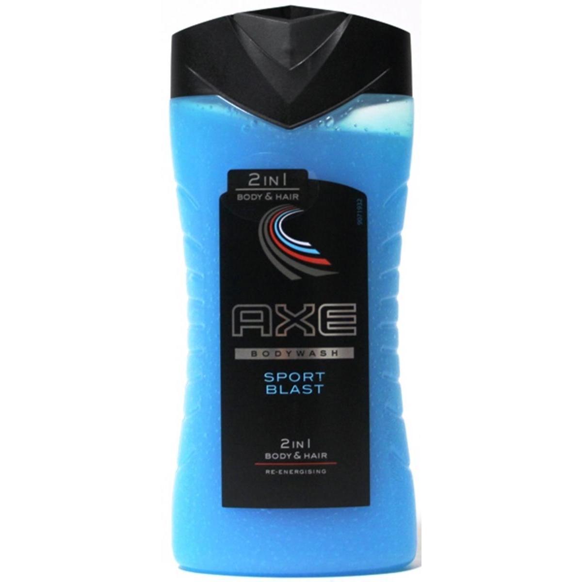 Gel douche parfum sport blast - 250 ml - Bleu