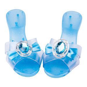 Chaussures de princesse hivernale - Plastique - 18 x 6 cm - Bleu
