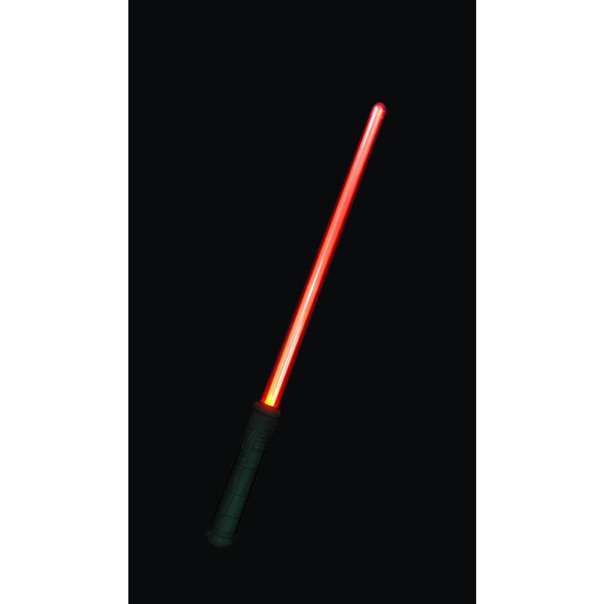 Sabre laser à LED - PVC - 4,5 x 70 cm - Noir