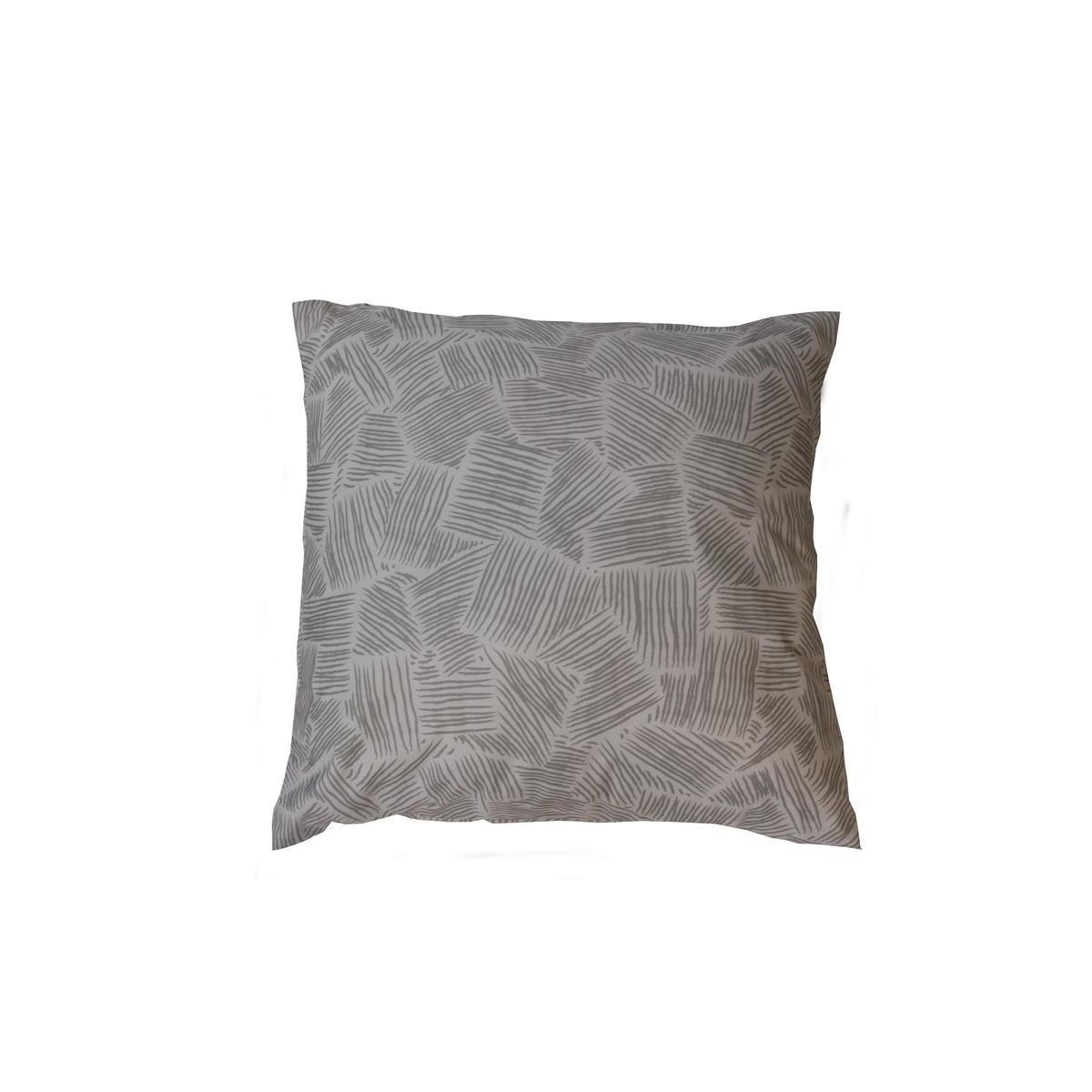 Coussin forêt - 100 % Polyester - 40 x 40 cm - Gris