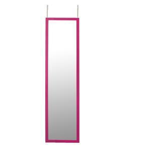 Miroir de porte - Plastique - 34 x 1,6 x H 125 cm - Différents coloris