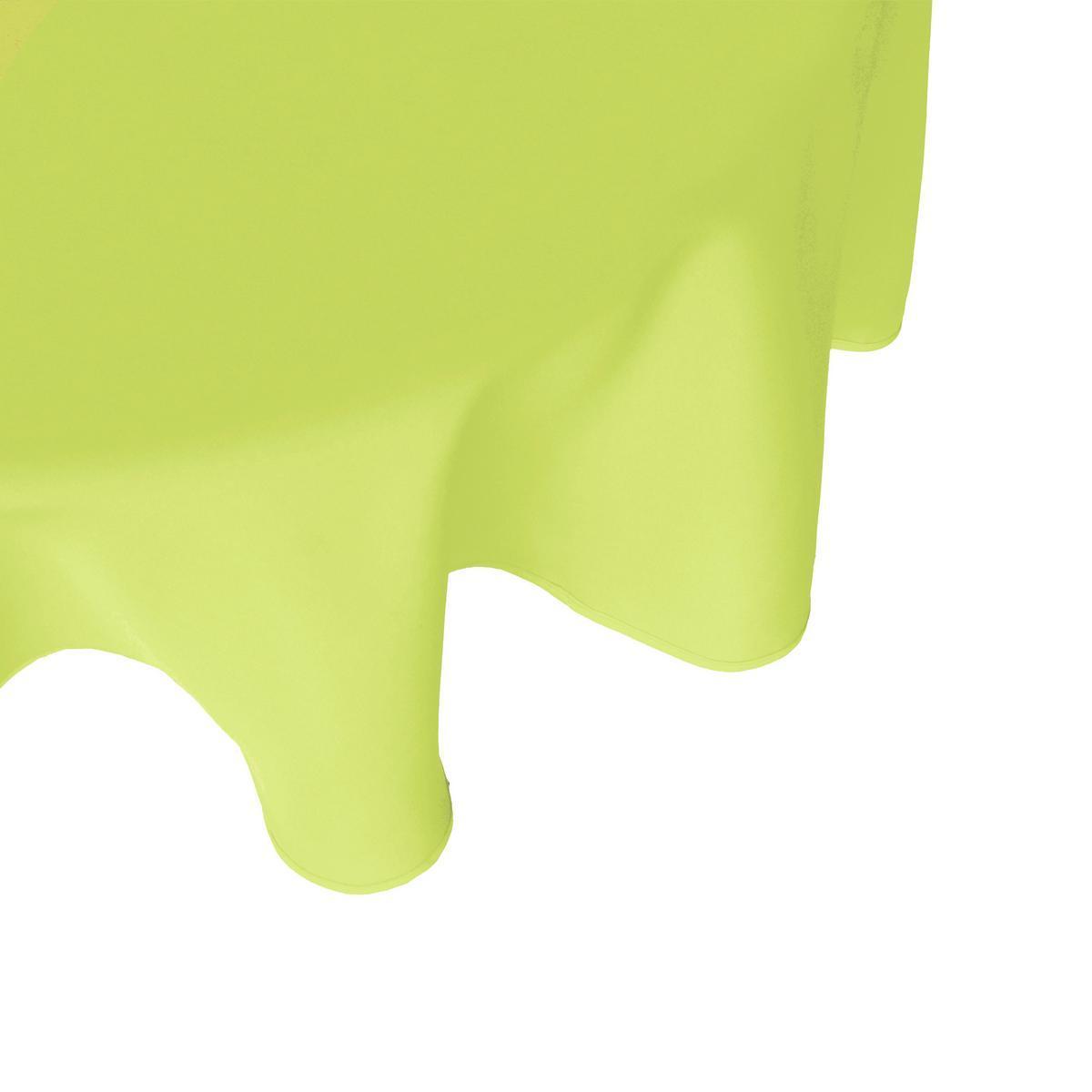 Nappe déperlante ronde - Polyester - Ø 180 cm - Différents coloris