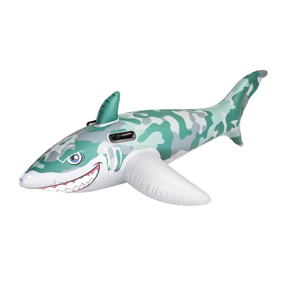 Requin gonflable chevauchable