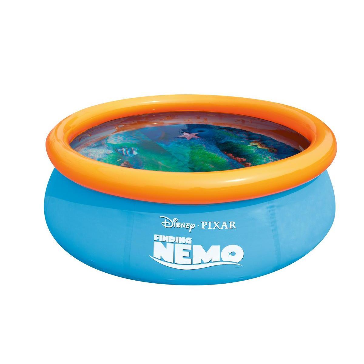 Piscine Némo - PVC - Ø 213 x H 66 cm - Multicolore