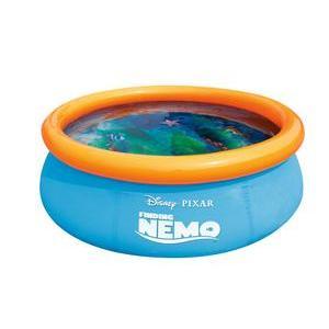 Piscine Némo - PVC - Ø 213 x H 66 cm - Multicolore