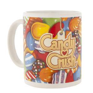 2 mugs Candy Crush - Céramique - Ø 7 x H 8 cm - Multicolore