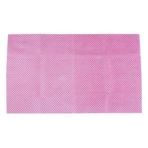 3 lavettes - Viscose et fibres de polyester - 50 x 30 cm - Bleu, jaune et rose