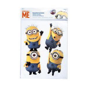 Stickers pour fenêtre de voiture Minions - PVC - 20 x 30 cm - Différents modèles au choix