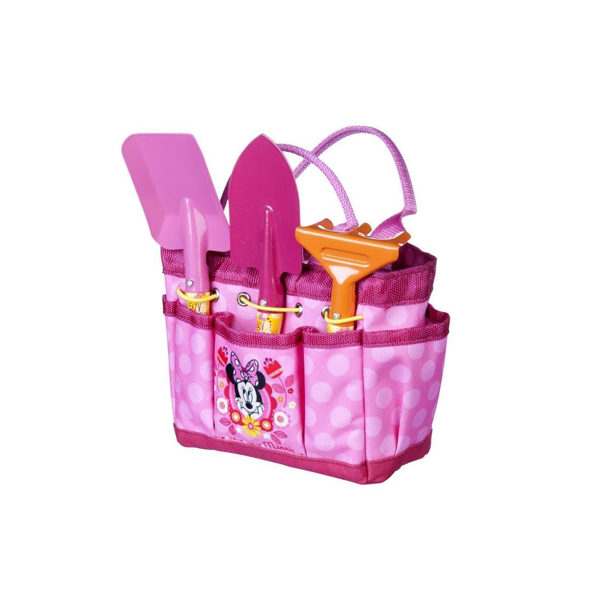 Sac de jardinage Minnie - Polyester - 32,5 x 30,5 cm - Rose