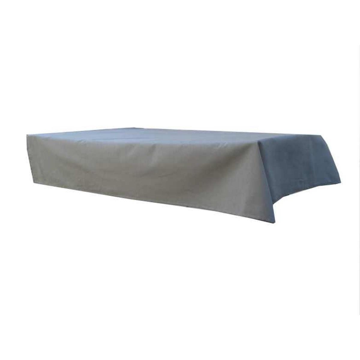 Nappe - 100 % coton - 150 x 250 cm - Gris