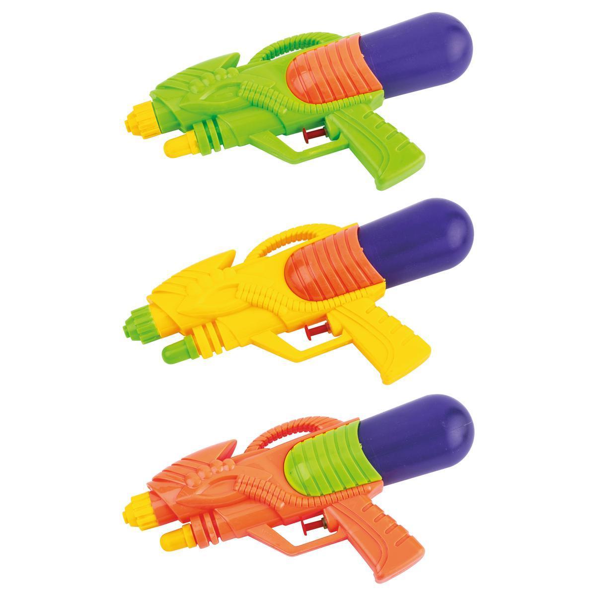 Pistolet à eau - 28 cm - Différents coloris