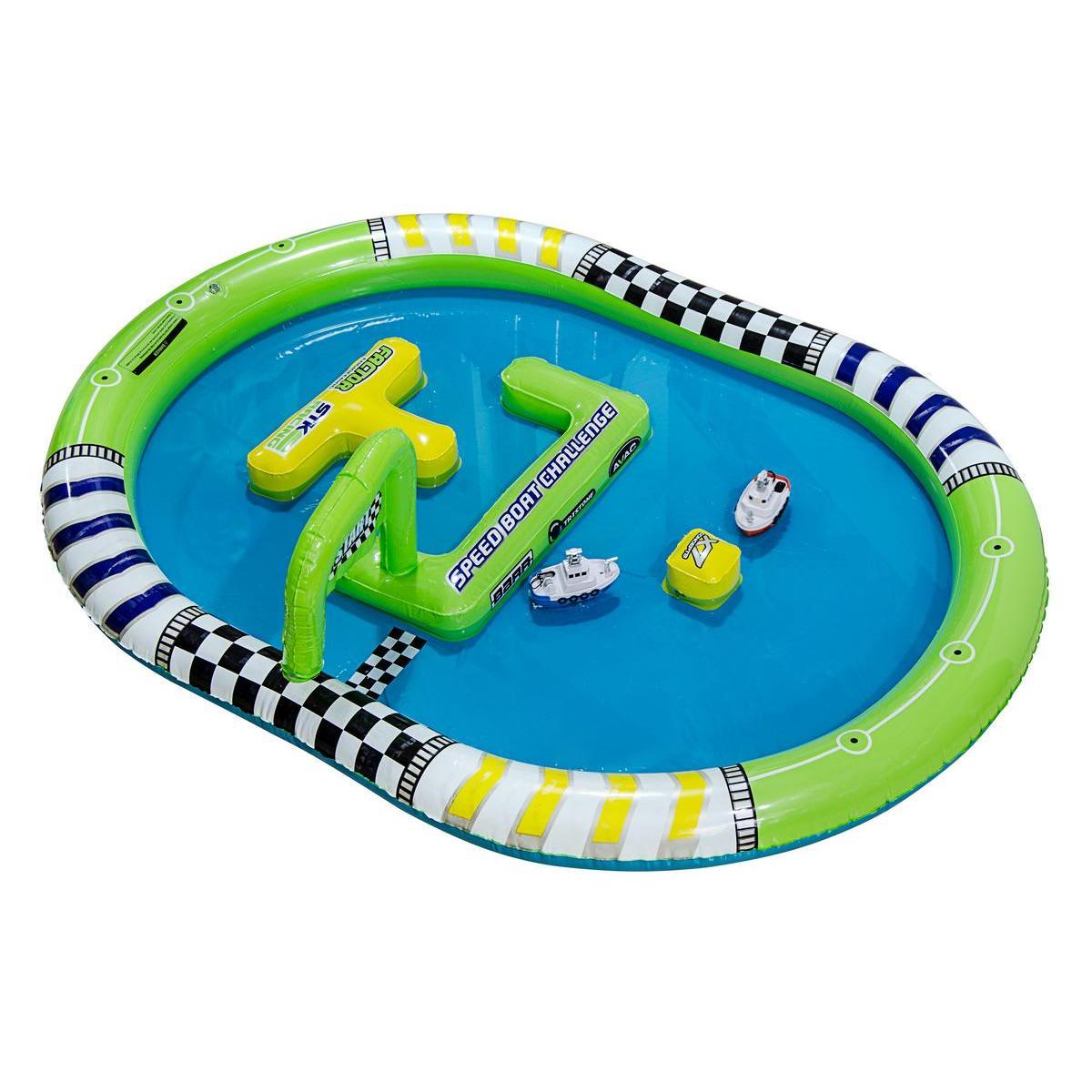 Piscine jet ski + 2 jet ski - ABS - 52 x 7,5 x 32,5 cm - Multicolore