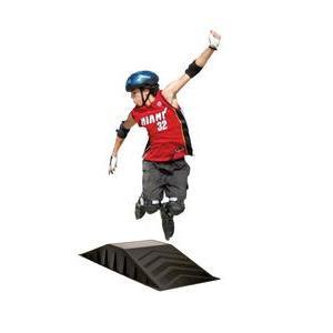 Tremplin de Skateboard - 112 x H 15 x 45 cm - Noir