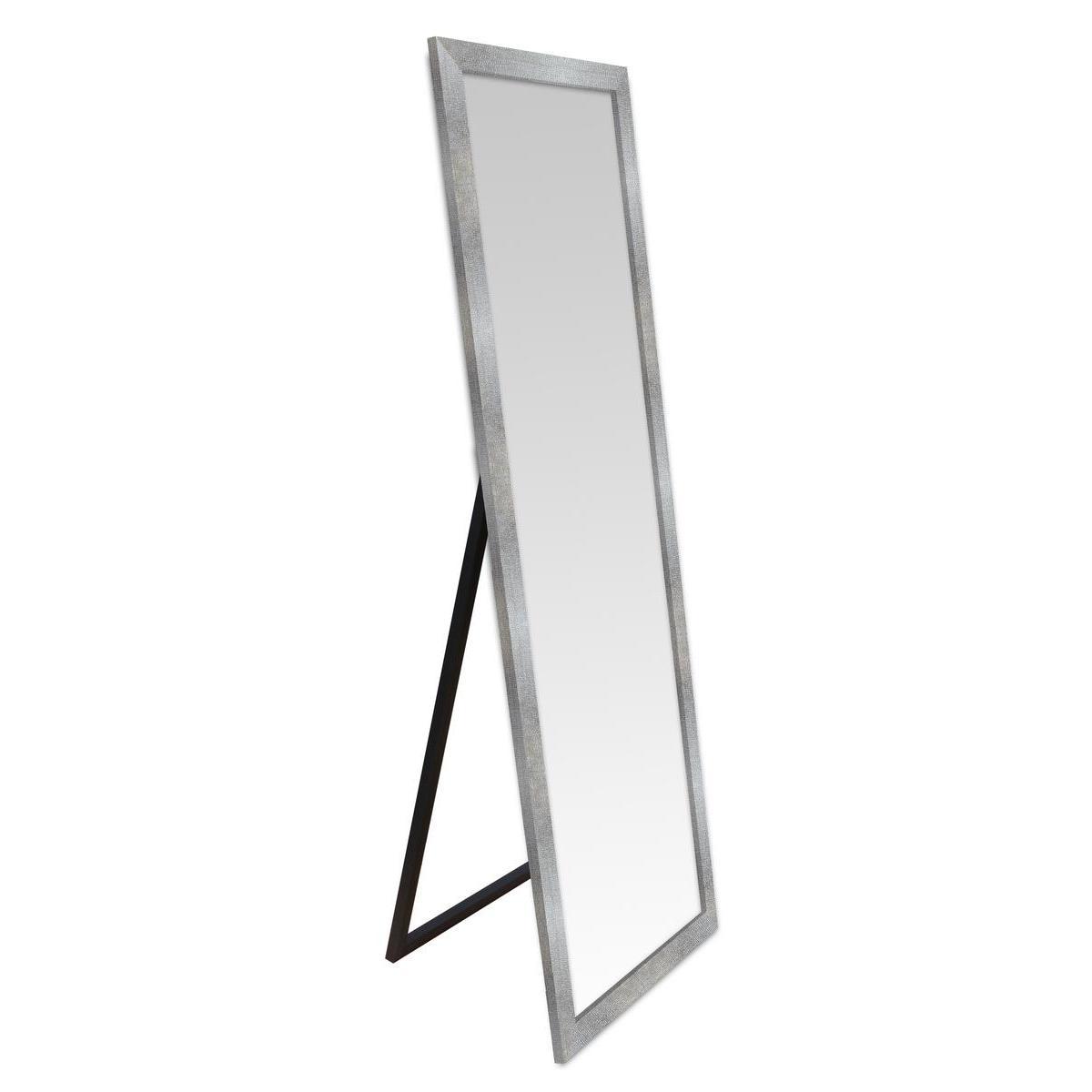 Miroir chevalet - MDF et verre - 38 x 140 cm - Argent