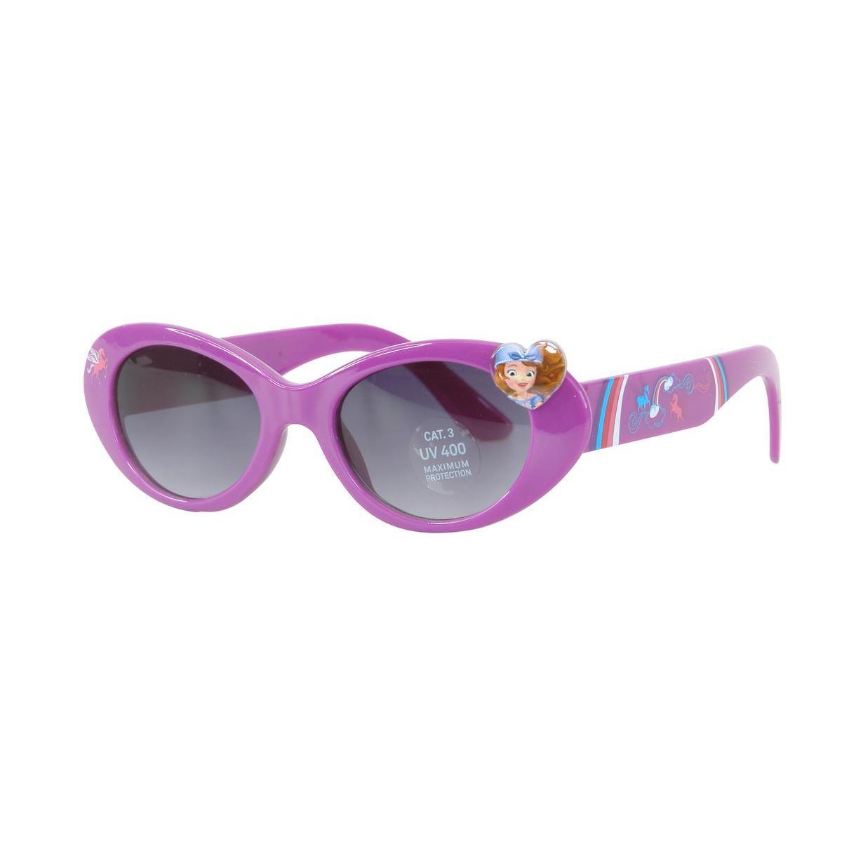 Lunettes de soleil Princesse Sofia pour enfant - Plastique - Indice de protection 3 - Multicolore