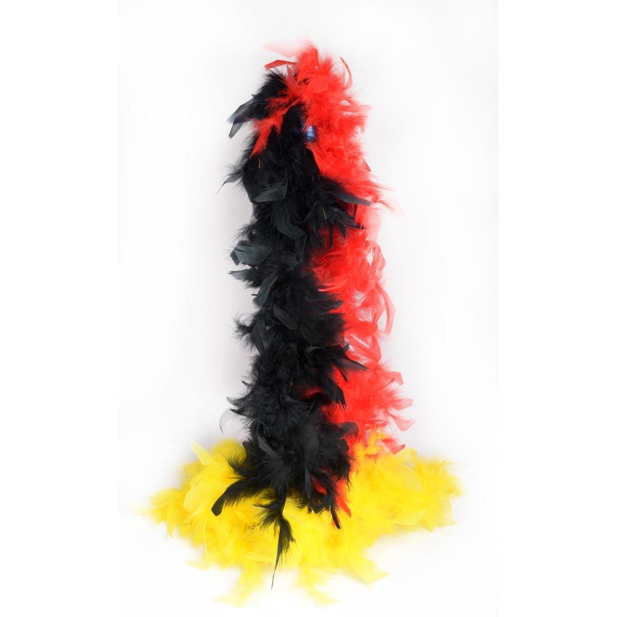 Boa supporter de l'Allemagne - L 180 cm - Noir, jaune, rouge