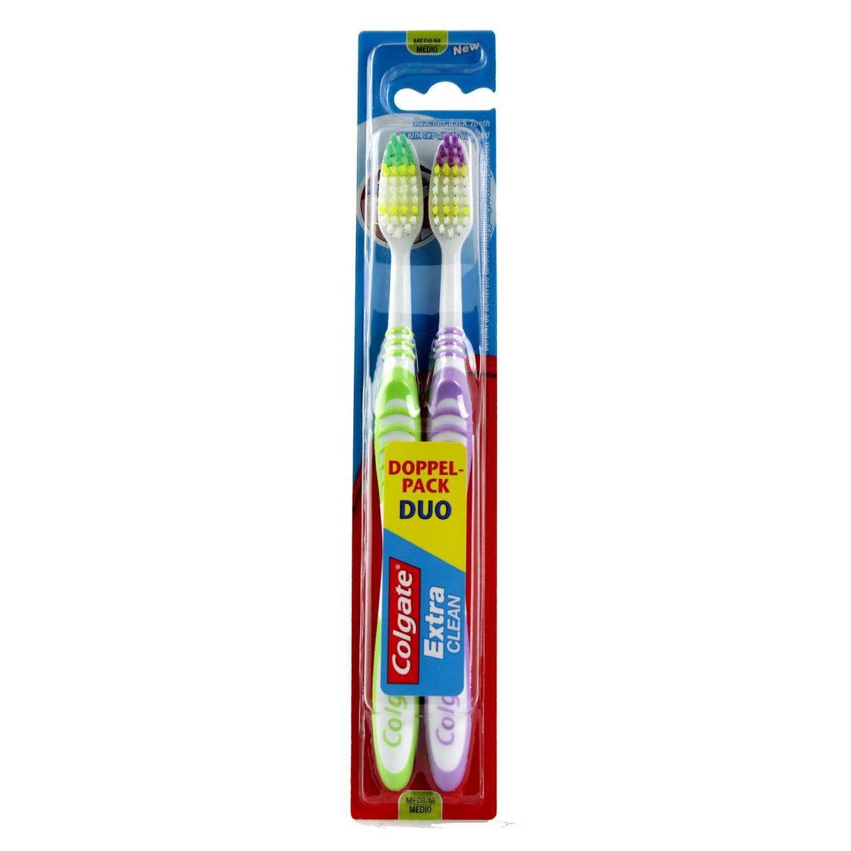 2 brosses à dent Colgate - Medium