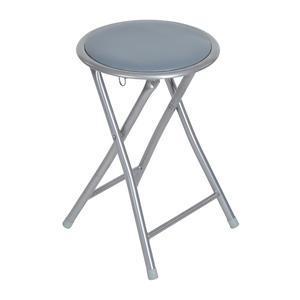 Tabouret rond - Gris