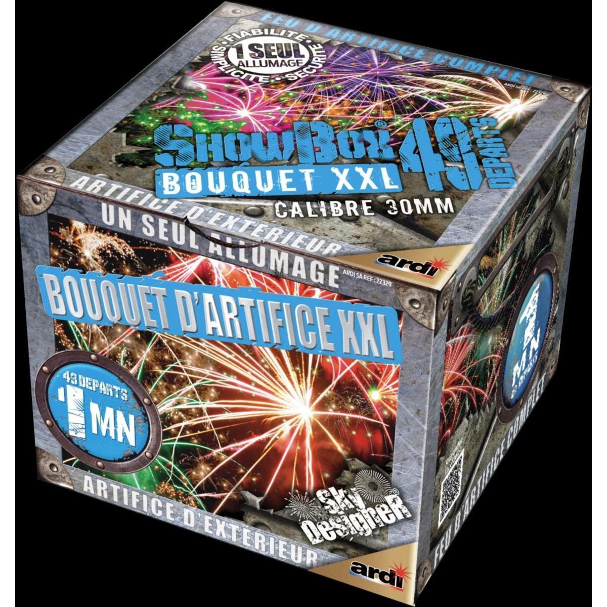 Feu d'artifice showbox bouquet xxl