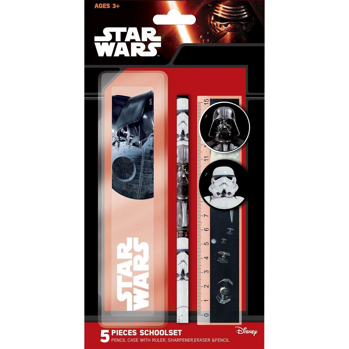 Kit papeterie 5 pièces Star Wars - Multicolore