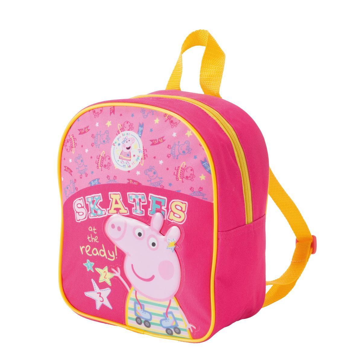 Sac à dos Peppa Pig - Polyester - 20 x 10 x H 24 cm - Multicolore