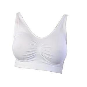 Brassière - Polyamide et élasthanne - L - Blanc