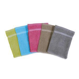 2 serviettes - 100 % coton - 30 x 50 cm - Différents coloris