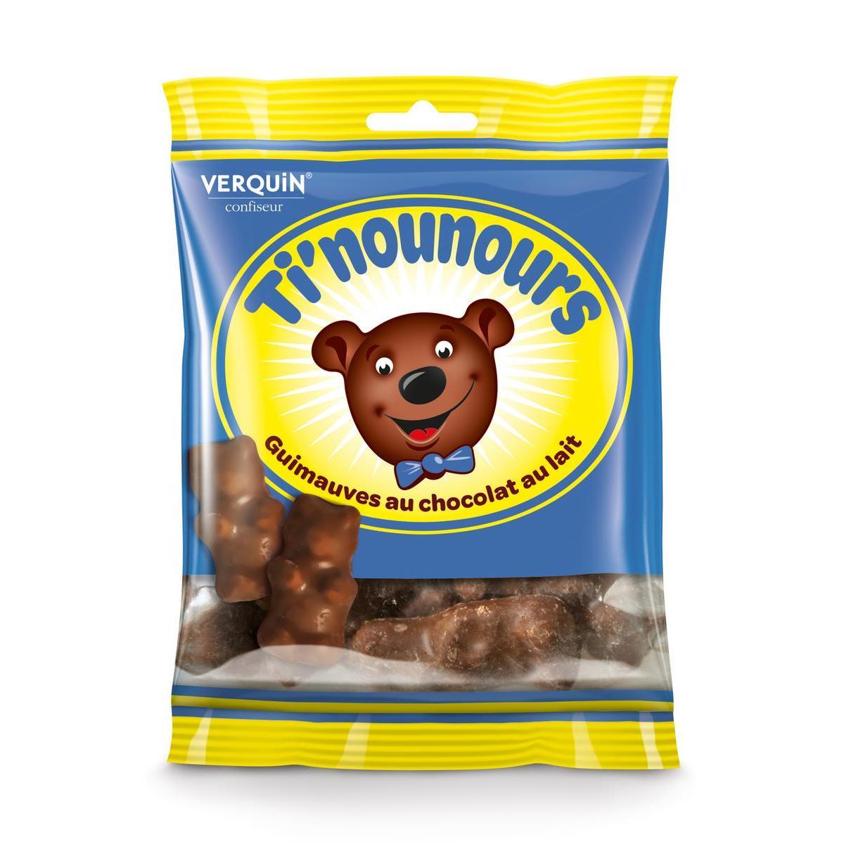 Nounours guimauve au chocolat au lait - 80 g