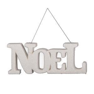 Suspension NOEL - 29.5 x 2 x 11.5 cm - Blanc