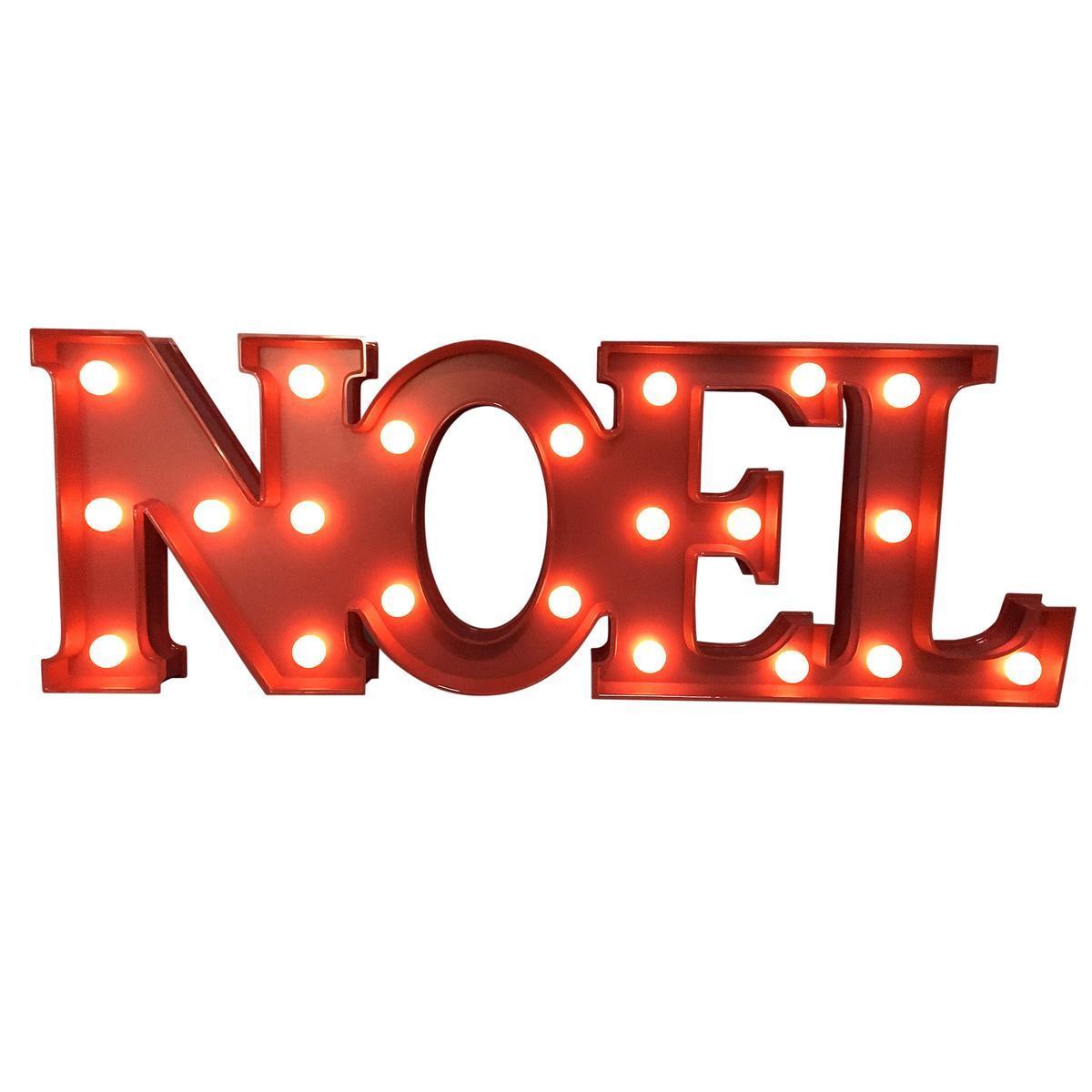 S.E. NOEL ROUGE LED BLC CHAUD